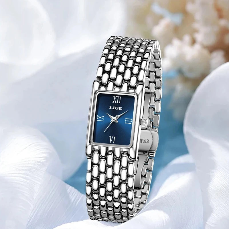 LIGE New Design Ladies Watch Fashion Quartz Wristwatch