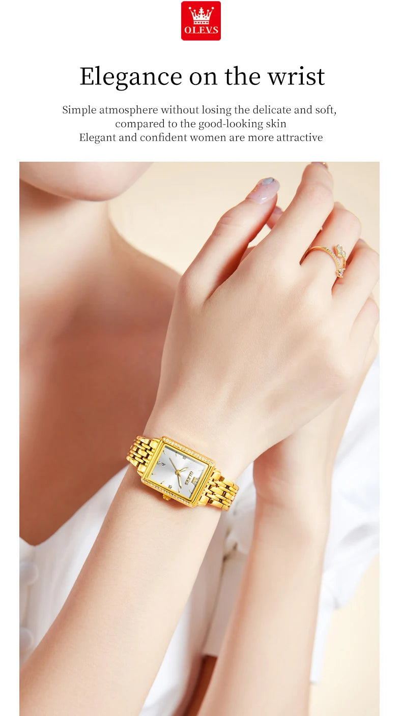 Women's Watch Luxury Elegant Quartz Ladies Wristwatch