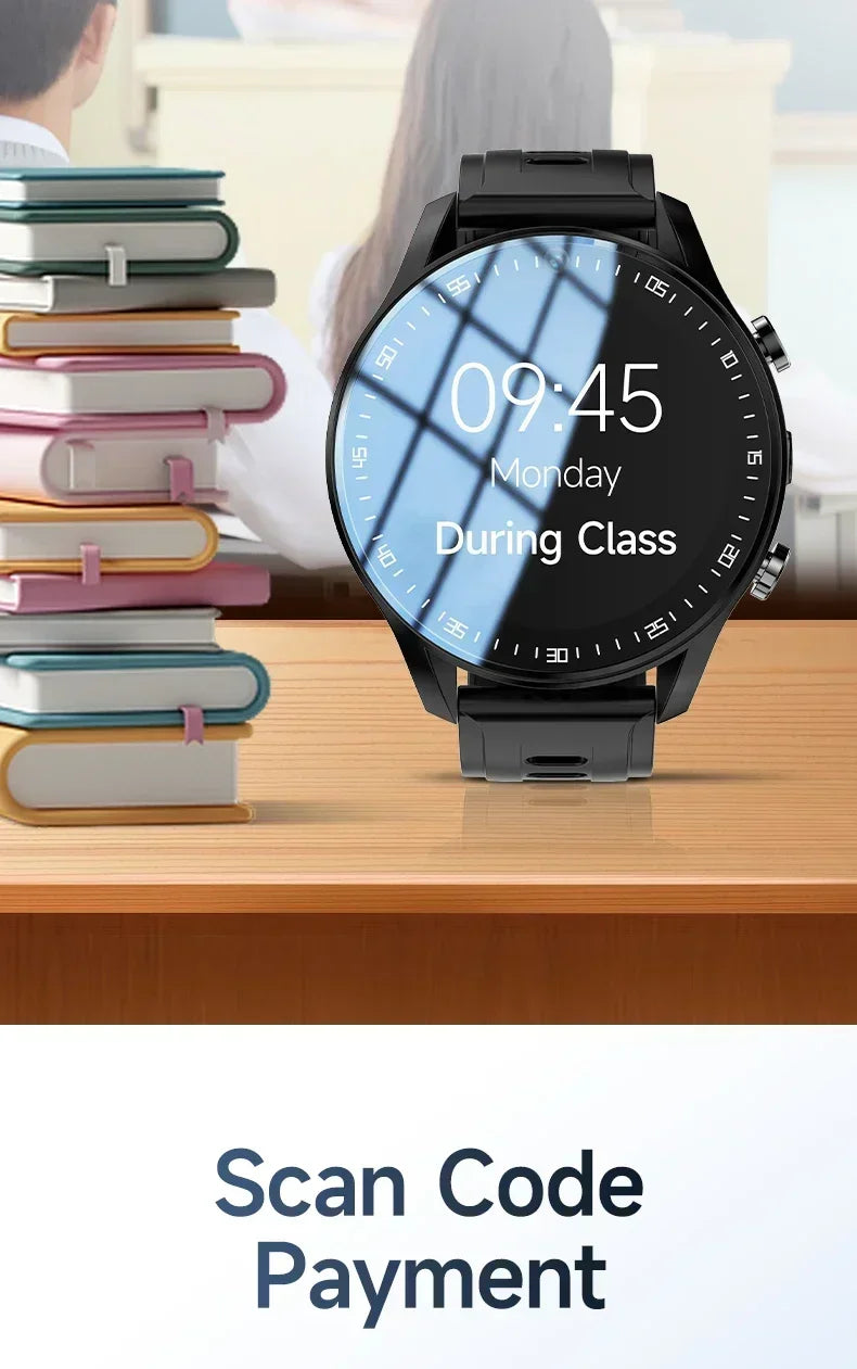 SIM Dual camera Smartwatch A7128G 4G smartwatch for men