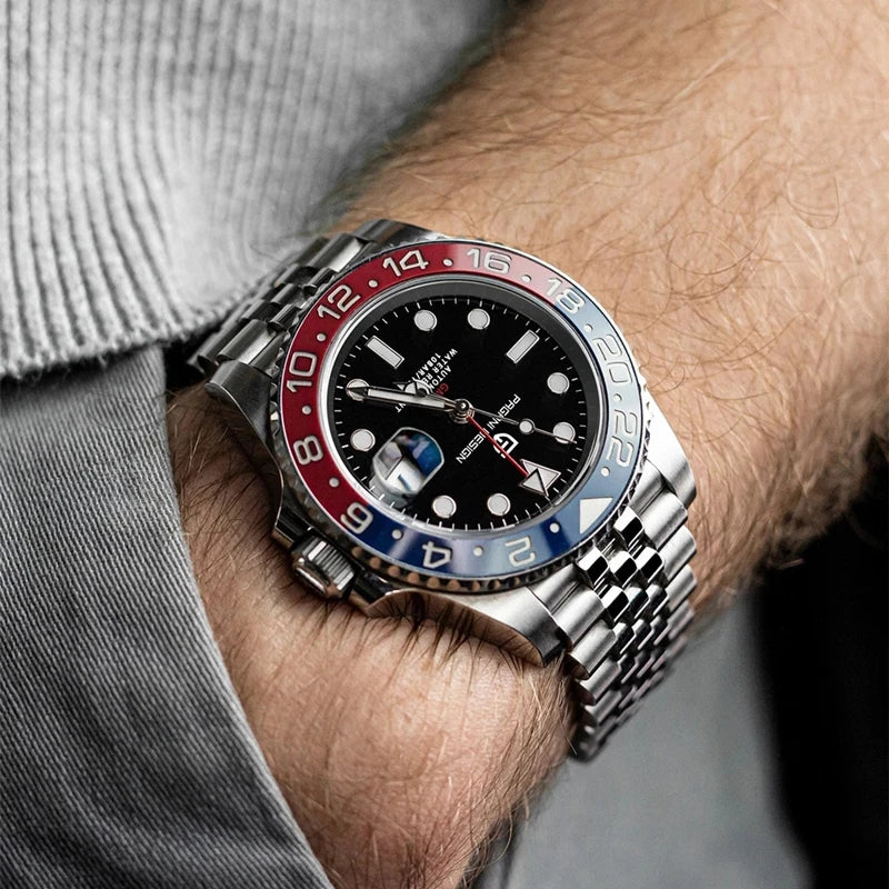 PAGANI DESIGN V3 Version GMT Watches Men's Luxury Watch