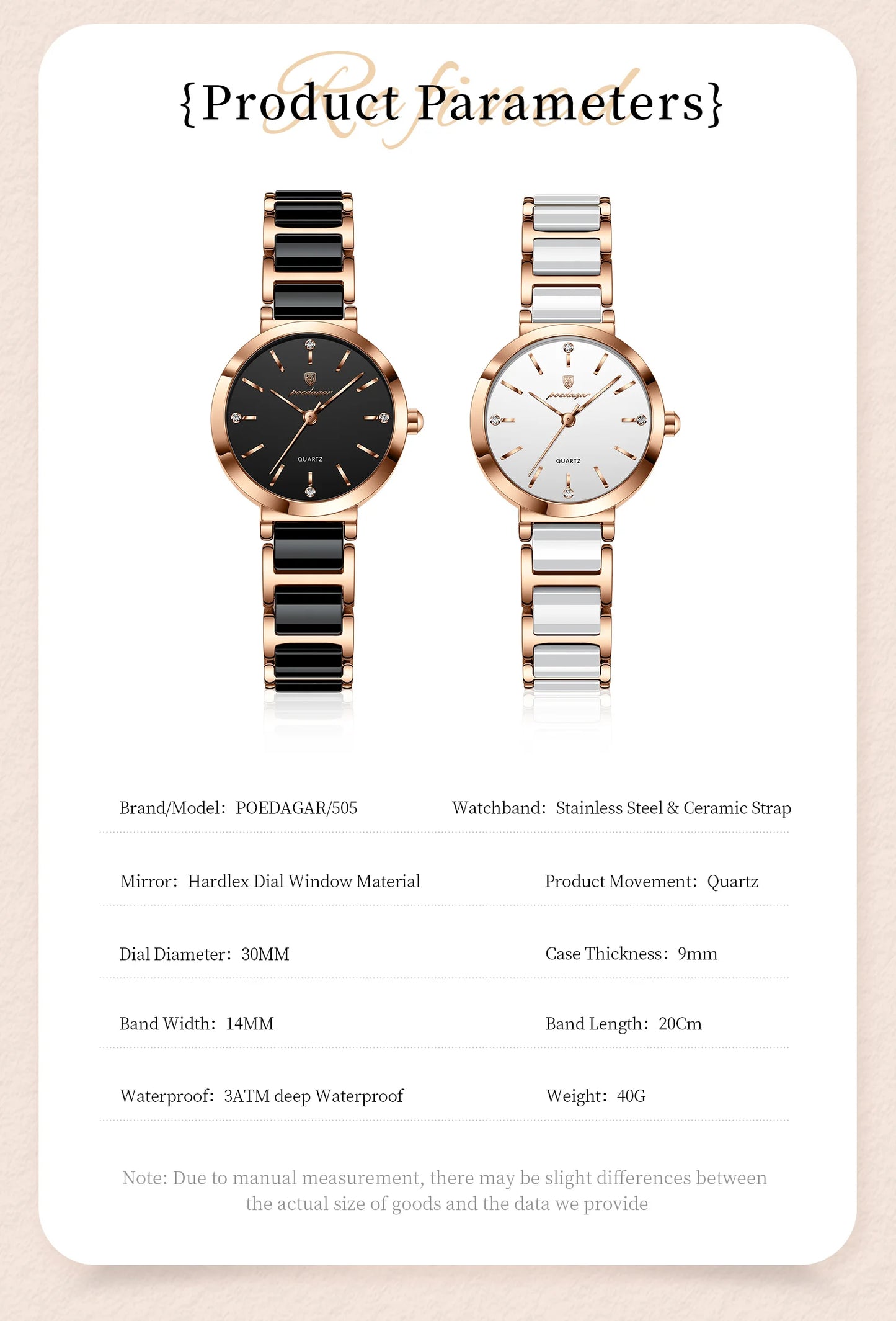 Top Diamond Luxury Watch For Woman High Quality Waterproof