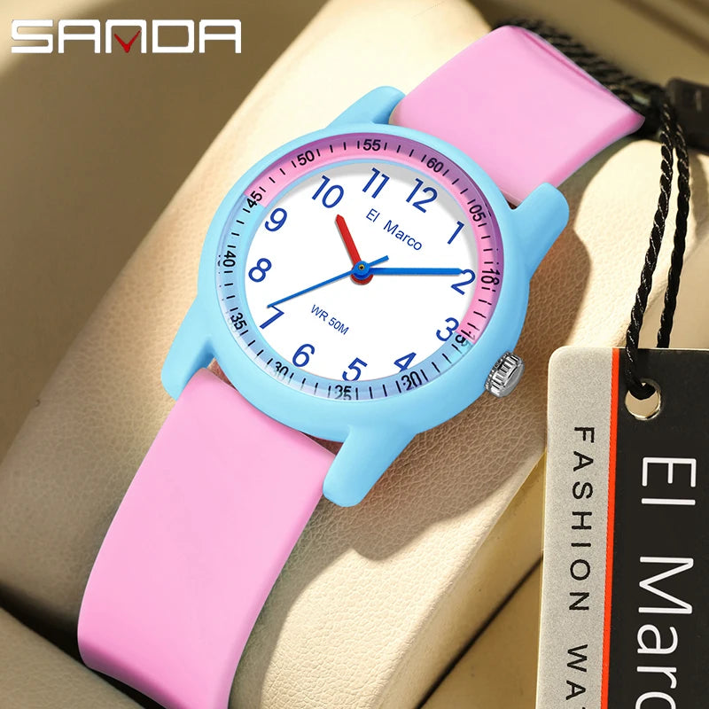 Sanda Top Class Quartz Leisure Men's And Women's Wrist Watches