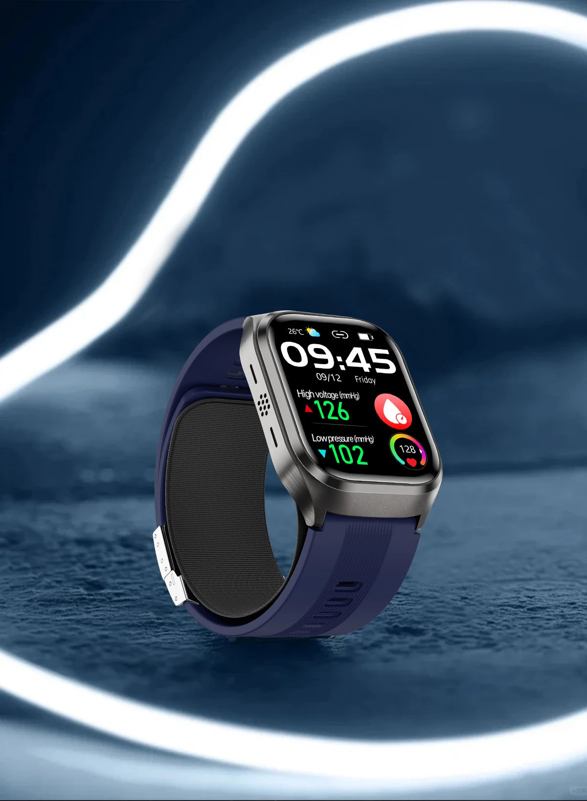 New Airbag Smart Watch Men AI Diagnosis Accurate Blood Pressure