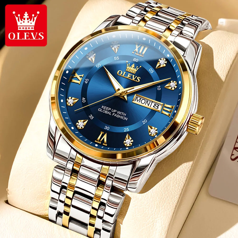 Men's Watch Original Fashion Brand Quartz Waterproof Watch
