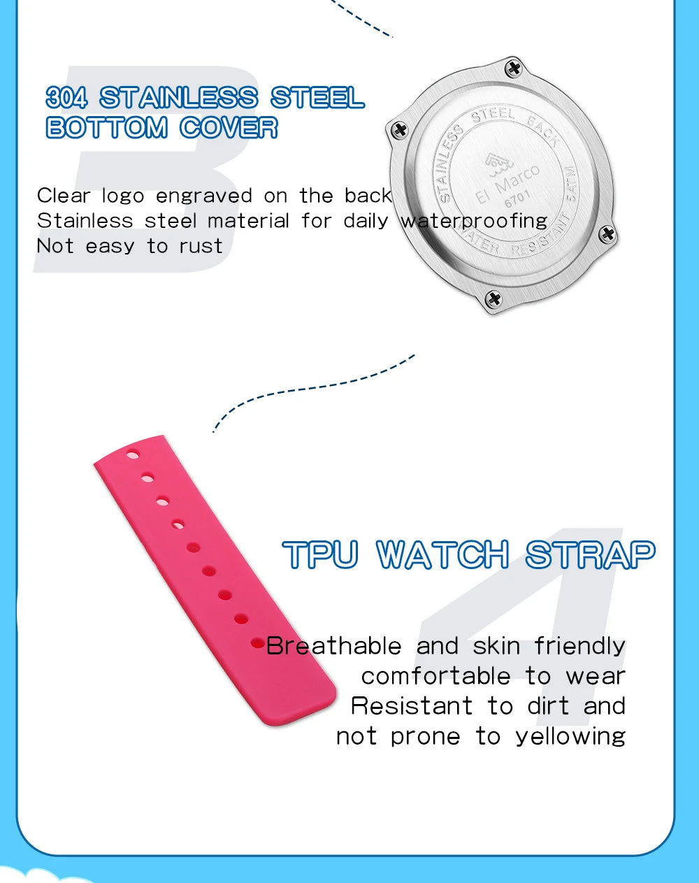 Sanda Top Class Quartz Leisure Men's And Women's Wrist Watches