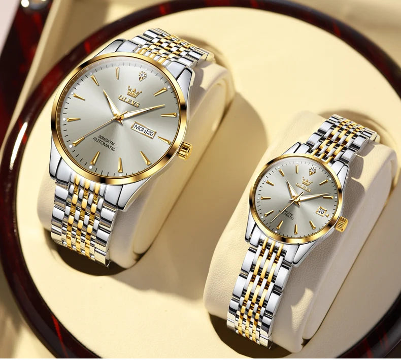 Luxury Brand Ladies Watch Automatic Mechanical Wristwatch