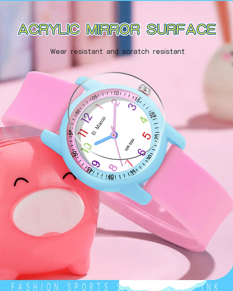 El Marco 6701 Children's Watch Waterproof and Drop proof