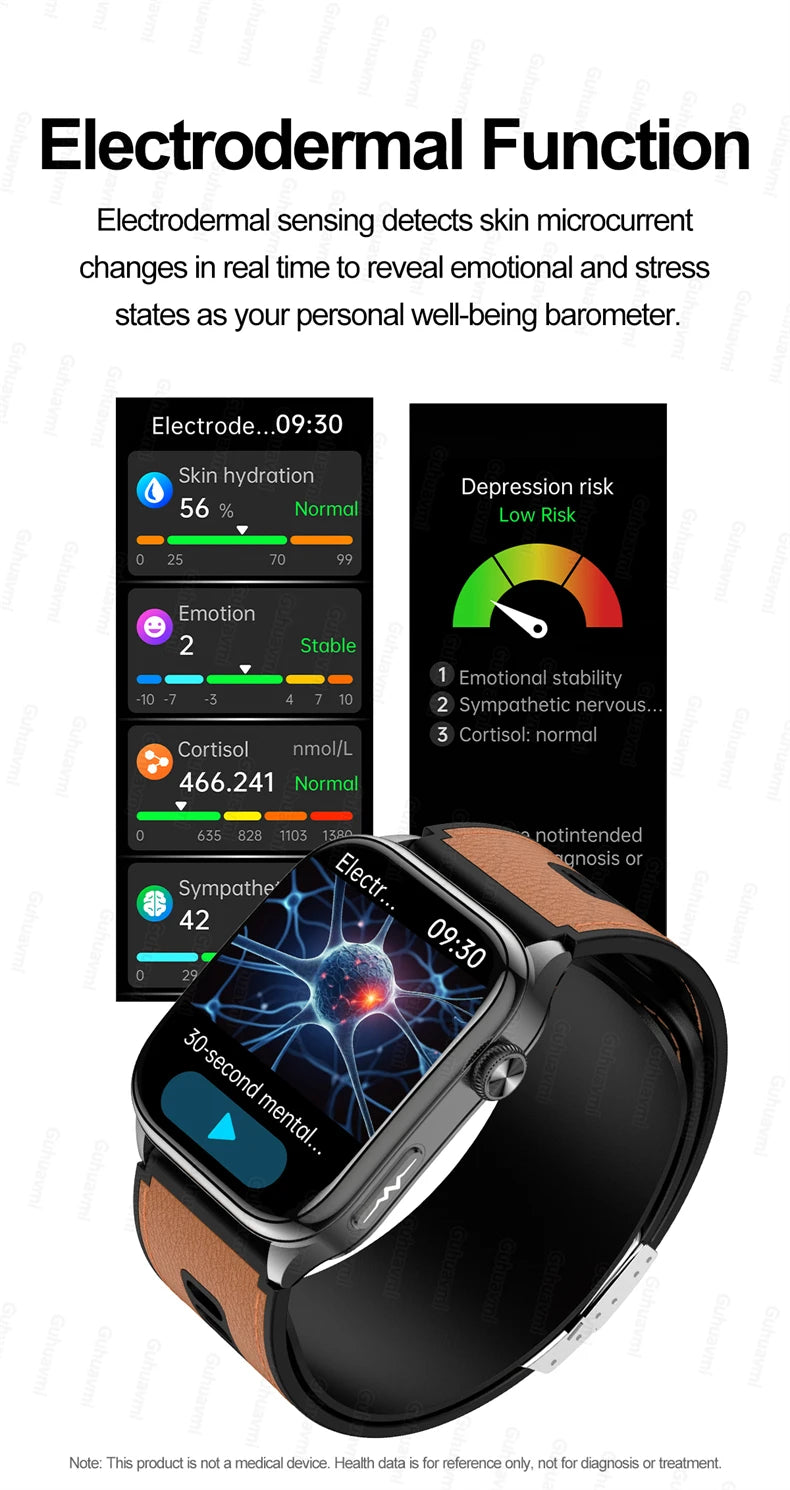New Upgrade Air pump Smart Watch airbag Accurate Smartwatch