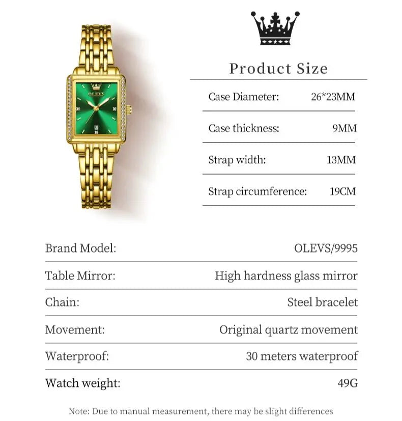 Women's Watch Luxury Elegant Quartz Ladies Wristwatch