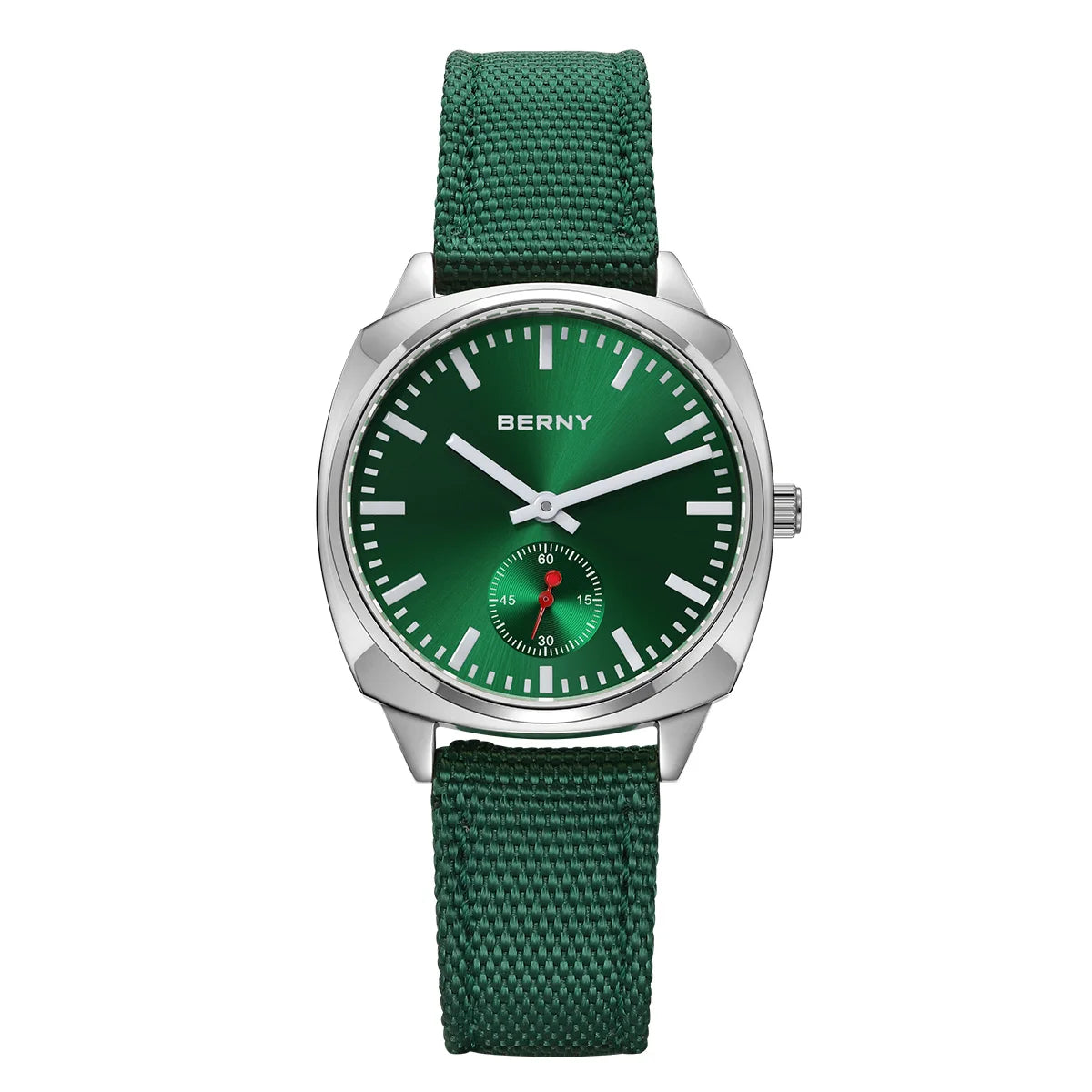 Ladies Railway Watch Canvas Women Wristwatch Quartz
