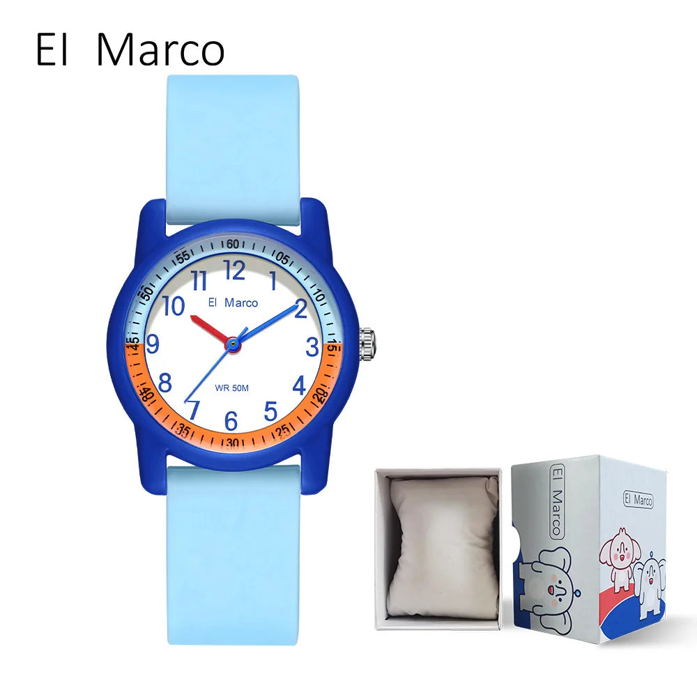 El Marco 6701 Children's Watch Waterproof and Drop proof