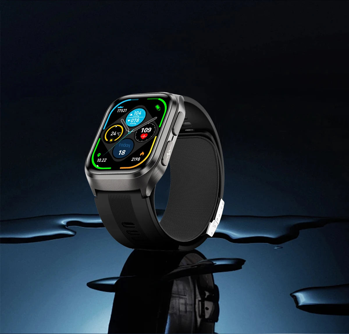 New Airbag Smart Watch Men AI Diagnosis Accurate Blood Pressure