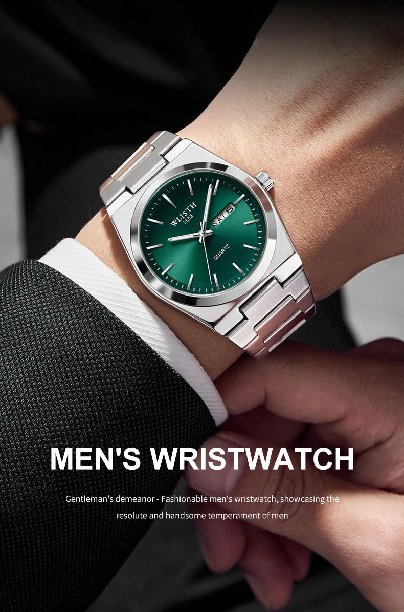 Man Watch Quartz Watch Luxury Waterproof Luminous
