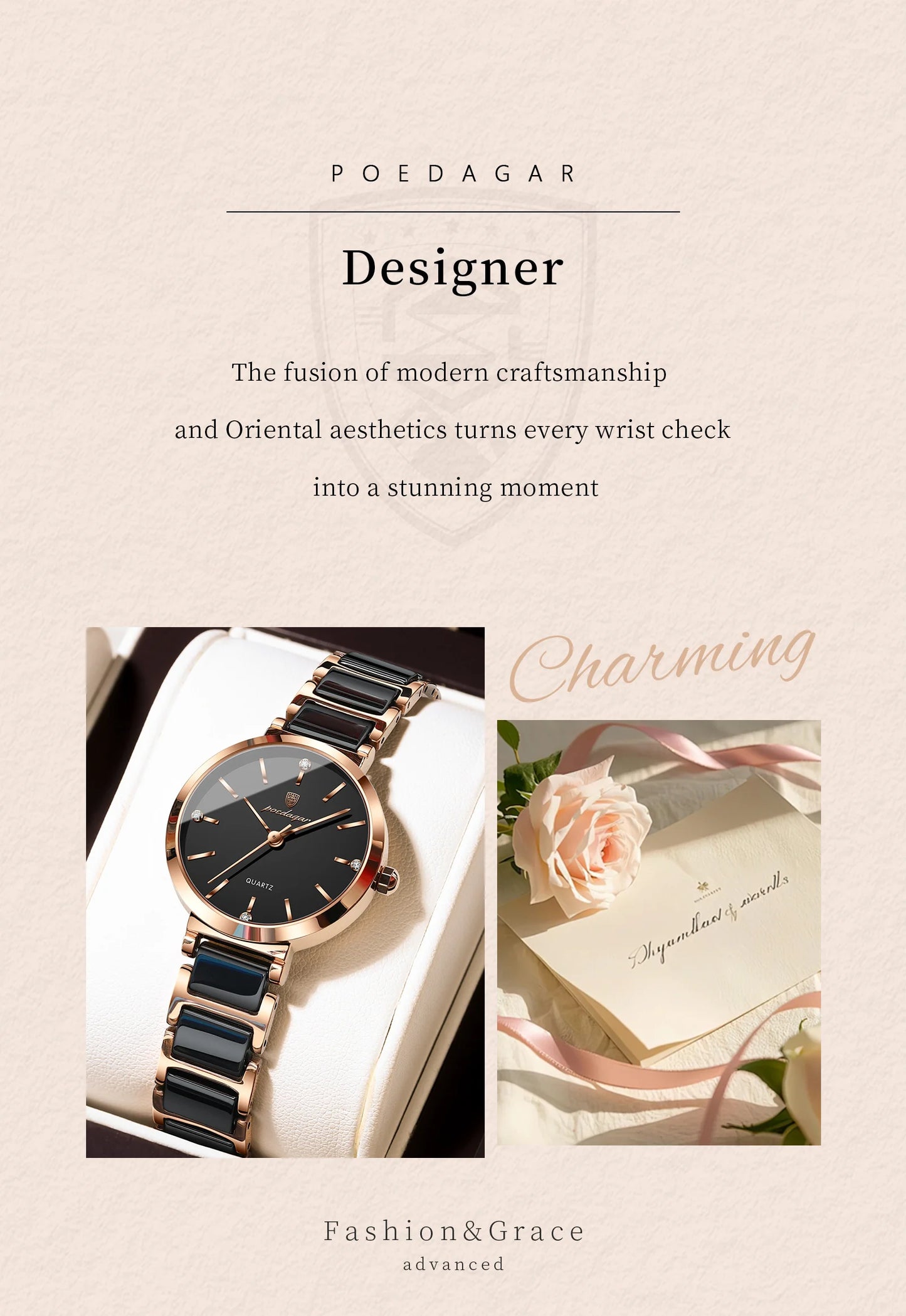 Top Diamond Luxury Watch For Woman High Quality Waterproof