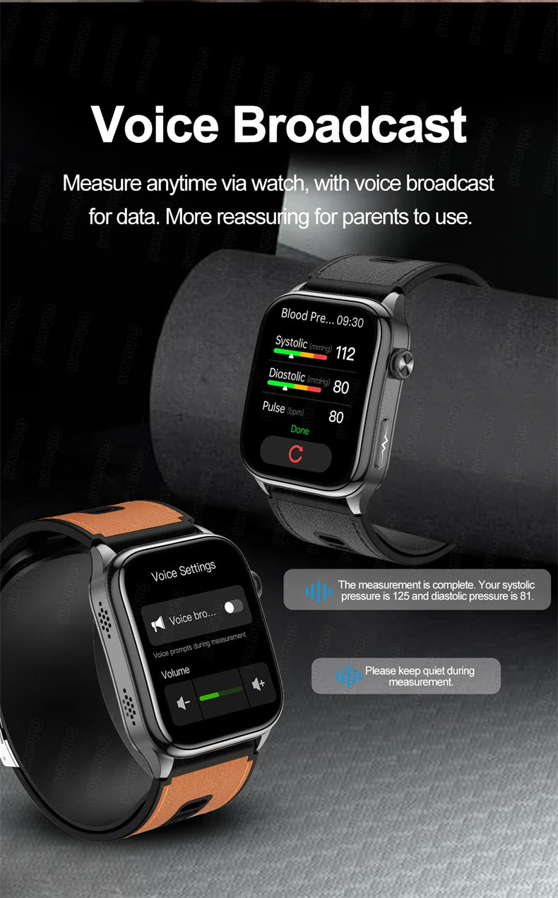 New Upgrade Air pump Smart Watch airbag Accurate Smartwatch