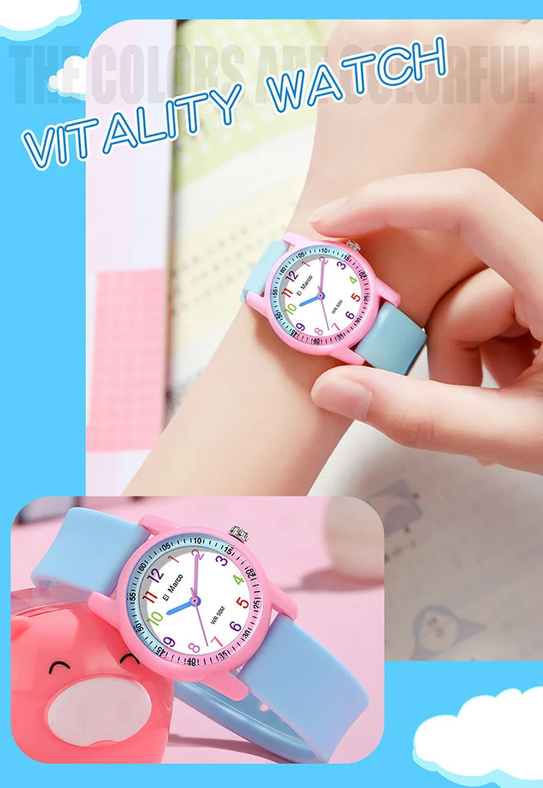 El Marco 6701 Children's Watch Waterproof and Drop proof