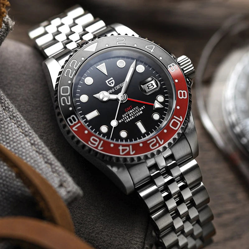 PAGANI DESIGN V3 Version GMT Watches Men's Luxury Watch