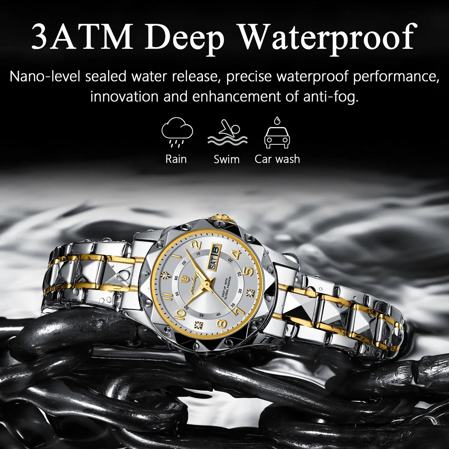 Top Fashion Women's Watches Luminous Elegant Ladies Watch