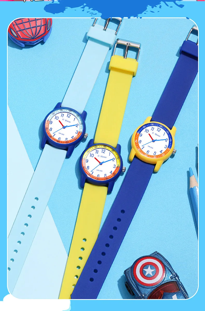 El Marco 6701 Children's Watch Waterproof and Drop proof