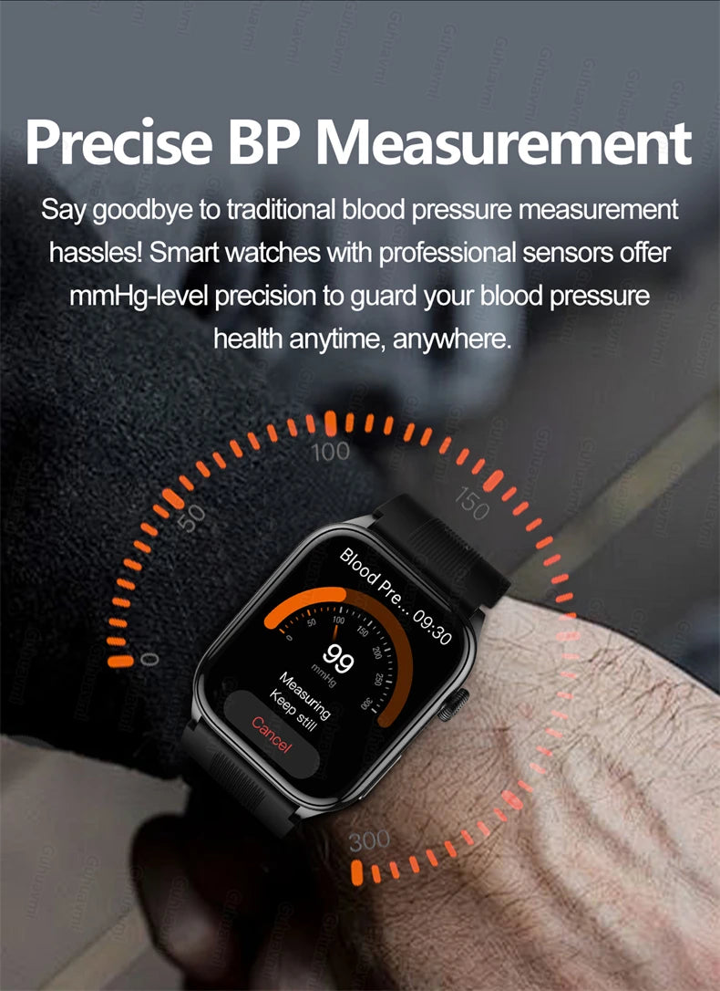 New Upgrade Air pump Smart Watch airbag Accurate Smartwatch