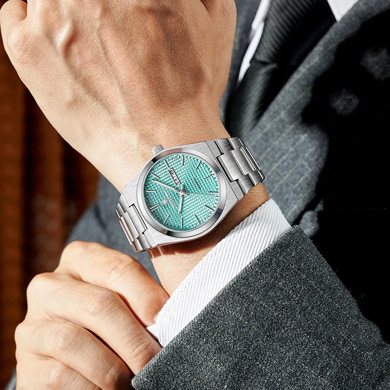 Original Luxury Men Clock Fashion Luminous Waterproof