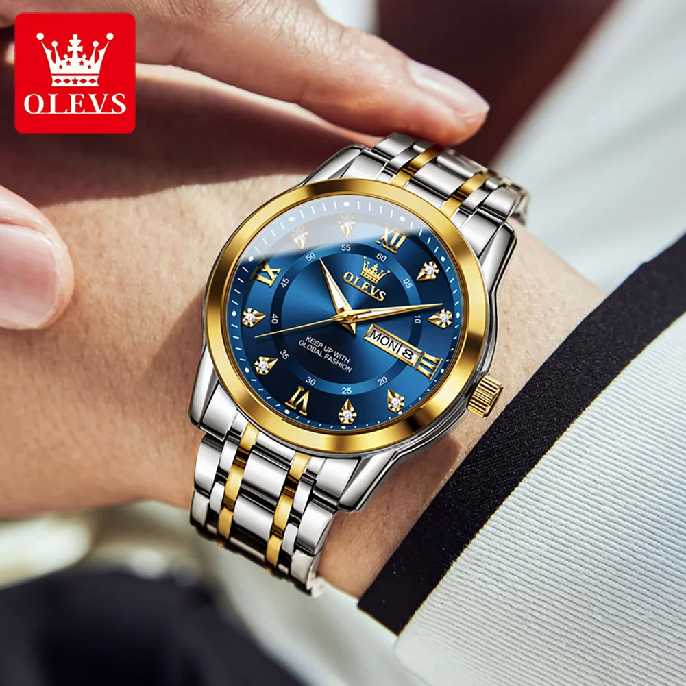 Men's Watch Original Fashion Brand Quartz Waterproof Watch