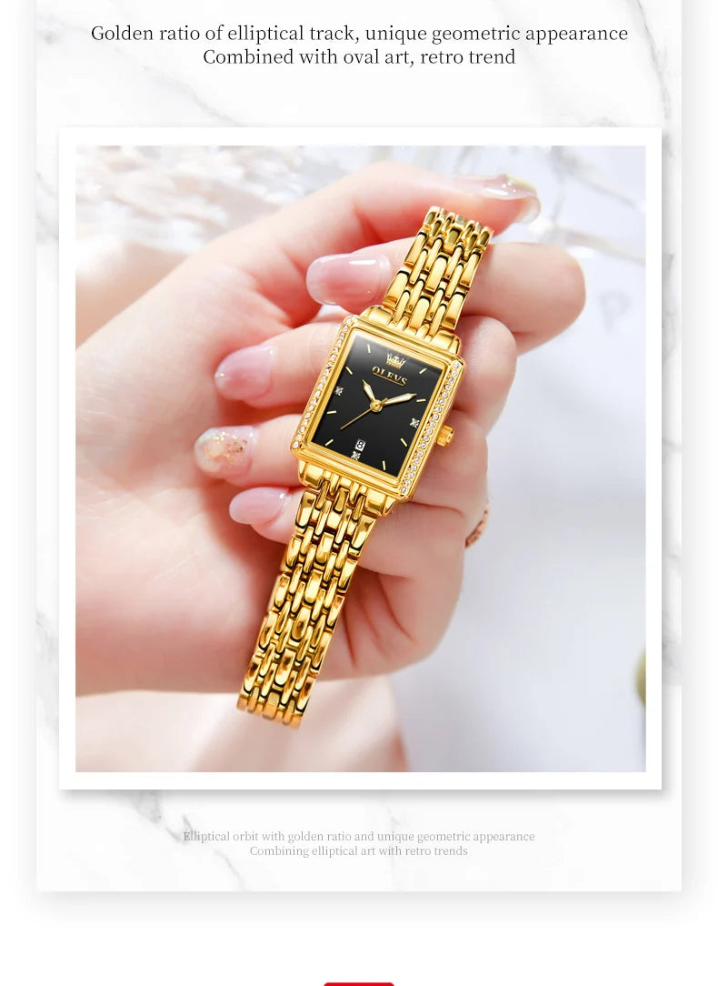 Women's Watch Luxury Elegant Quartz Ladies Wristwatch