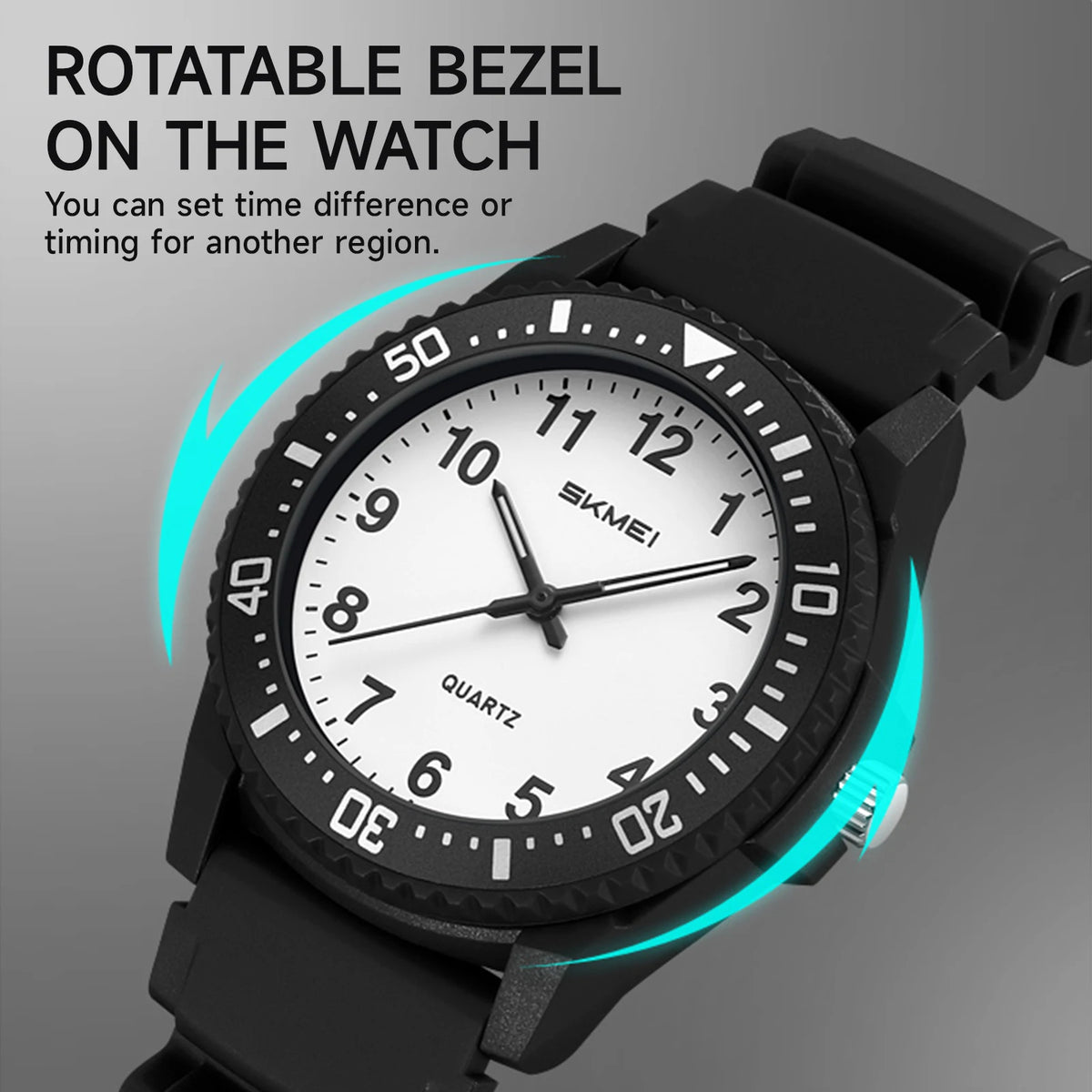 SKMEI 2622 Fashion Quartz Wristwatch 50M Waterproof Kid Watch