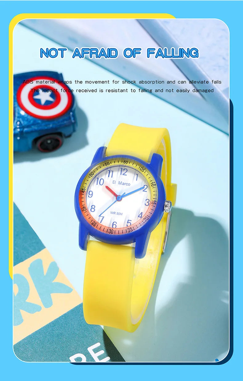 El Marco 6701 Children's Watch Waterproof and Drop proof