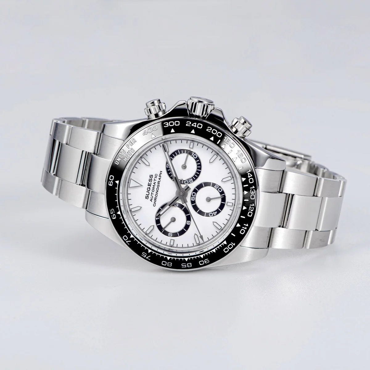 Diving Men Watch Panda Automatic Mechanical Chronograph