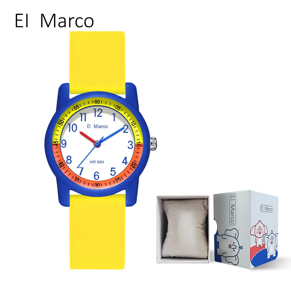 El Marco 6701 Children's Watch Waterproof and Drop proof