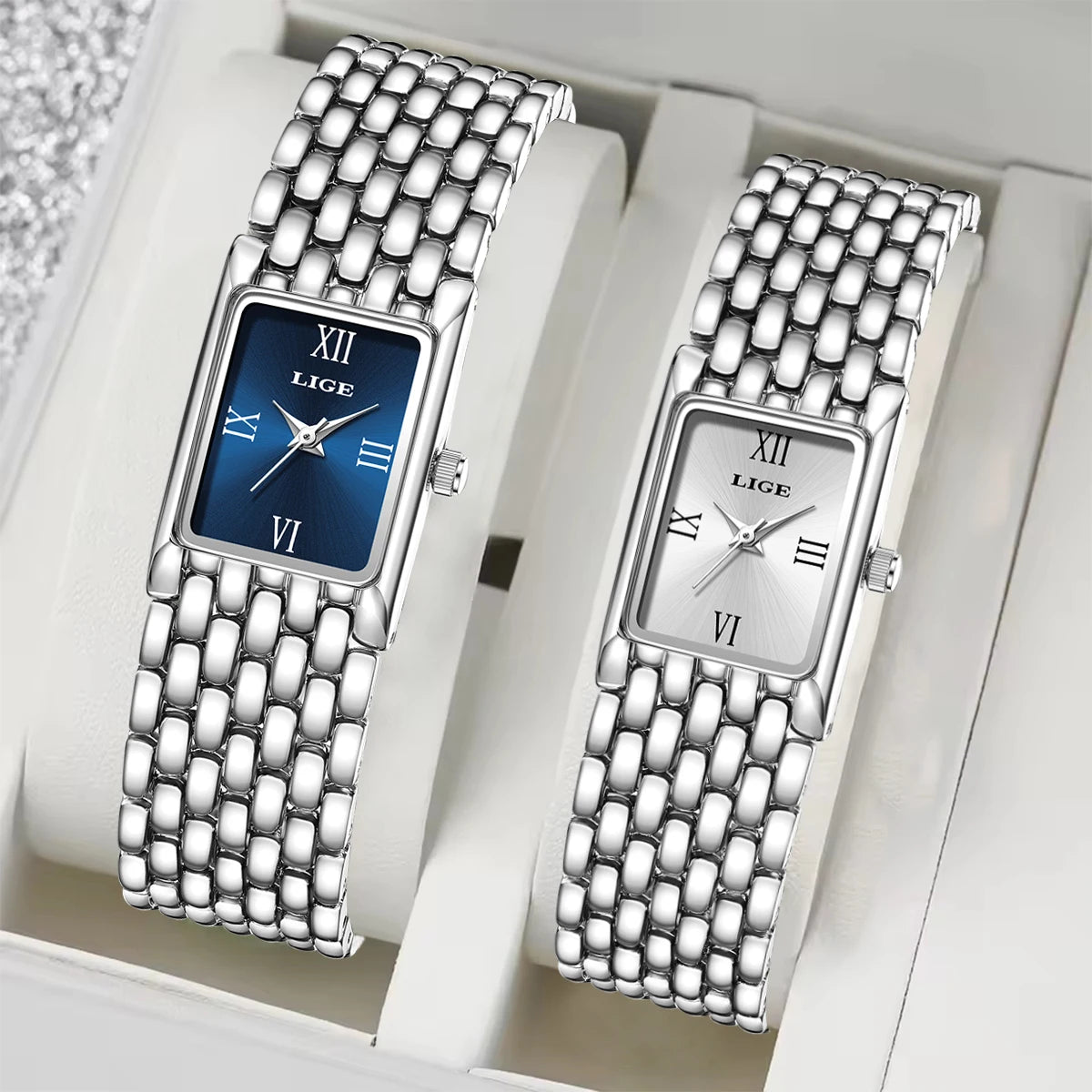 LIGE New Design Ladies Watch Fashion Quartz Wristwatch