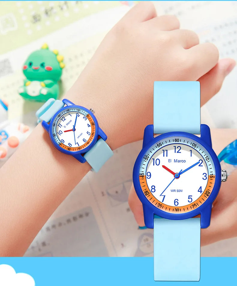 El Marco 6701 Children's Watch Waterproof and Drop proof