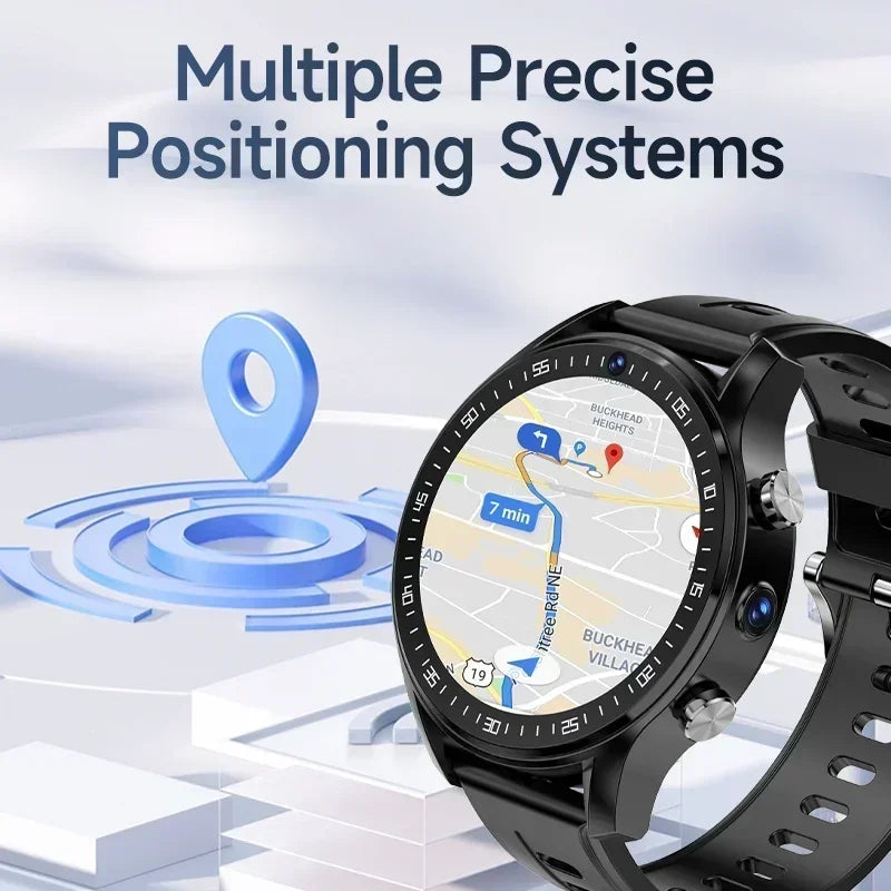 SIM Dual camera Smartwatch A7128G 4G smartwatch for men