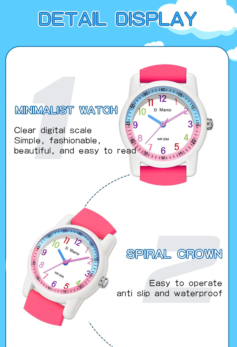 Sanda Top Class Quartz Leisure Men's And Women's Wrist Watches