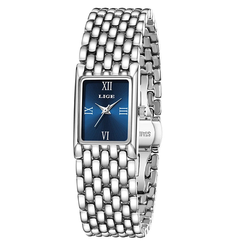 LIGE New Design Ladies Watch Fashion Quartz Wristwatch