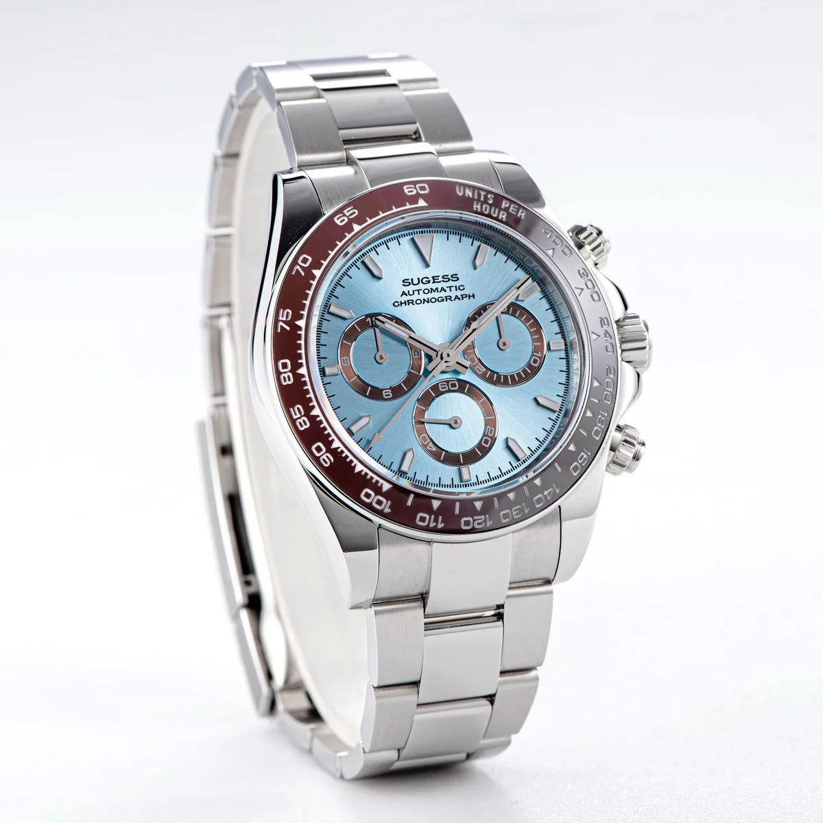 Diving Men Watch Panda Automatic Mechanical Chronograph