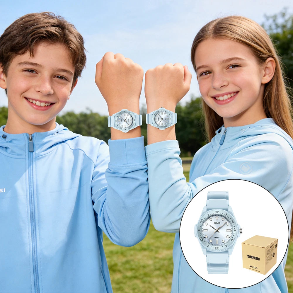 SKMEI 2622 Fashion Quartz Wristwatch 50M Waterproof Kid Watch