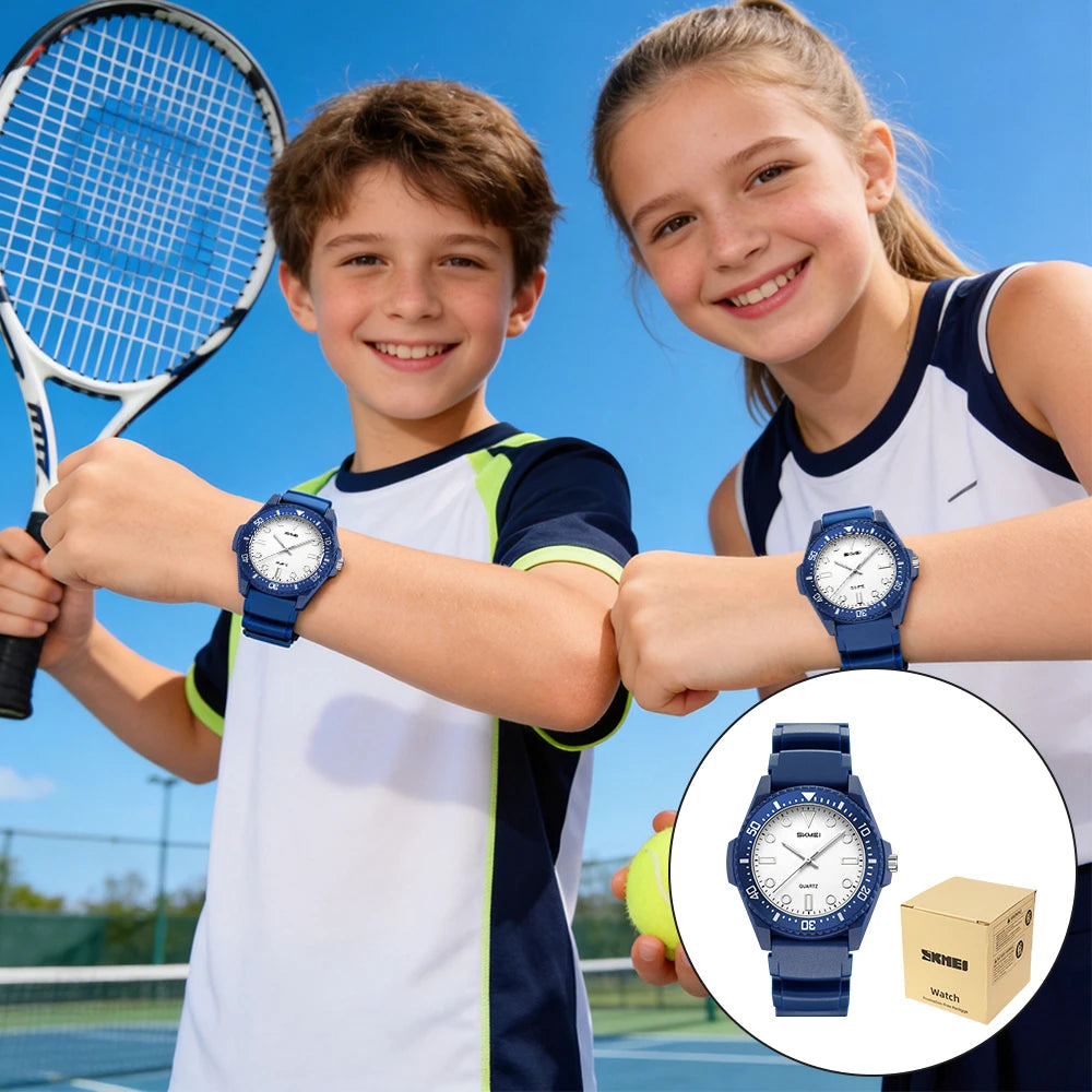 SKMEI 2622 Fashion Quartz Wristwatch 50M Waterproof Kid Watch