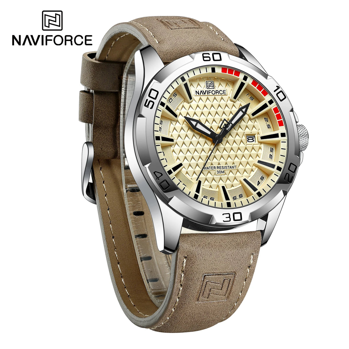 Men Casual Sport Military Quartz Calendar Wrist Watch for Man