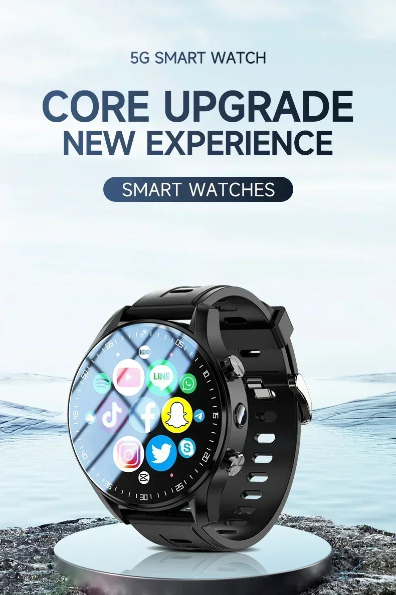 SIM Dual camera Smartwatch A7128G 4G smartwatch for men