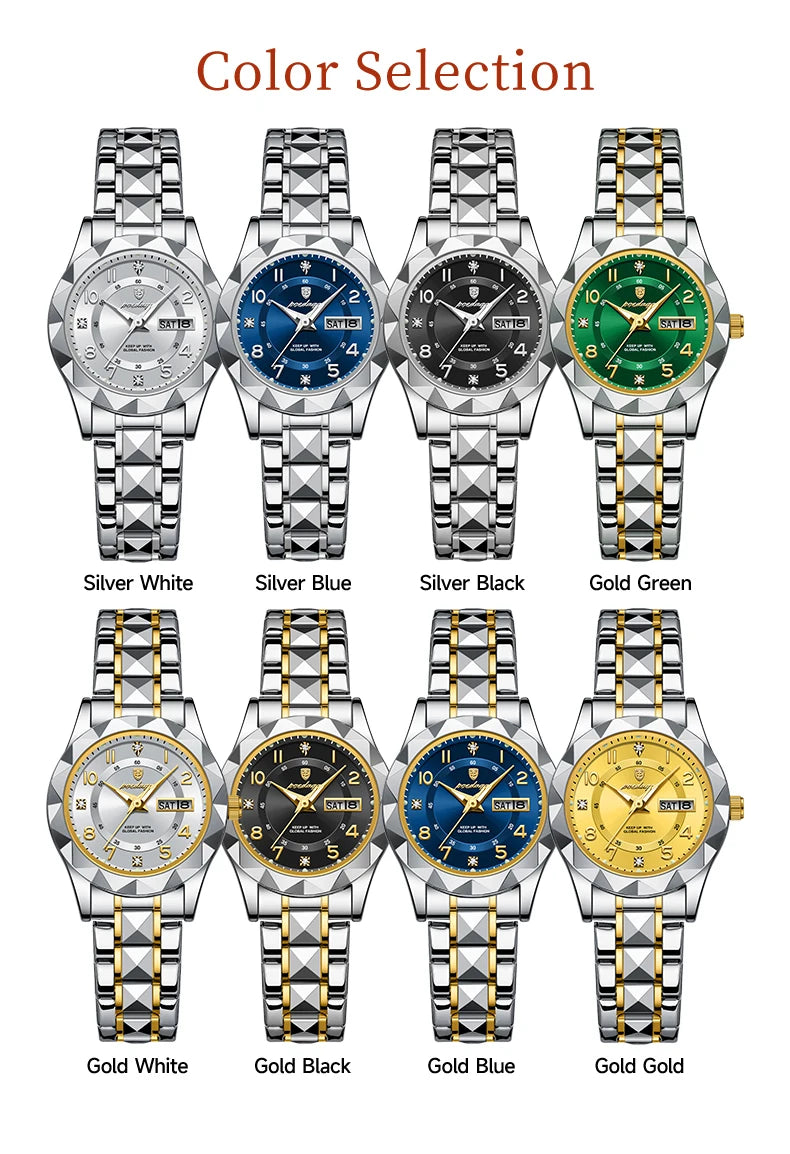 Top Fashion Women's Watches Luminous Elegant Ladies Watch