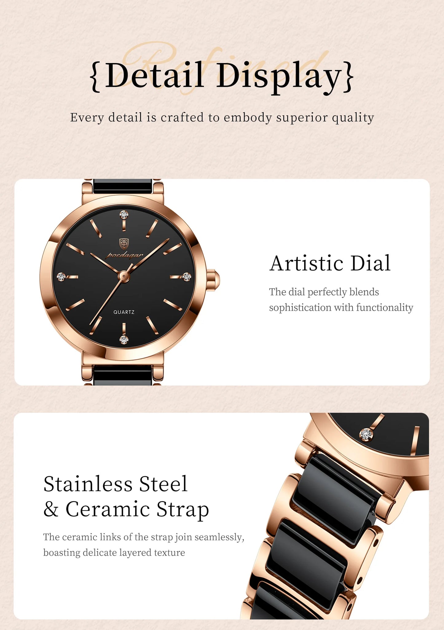 Top Diamond Luxury Watch For Woman High Quality Waterproof