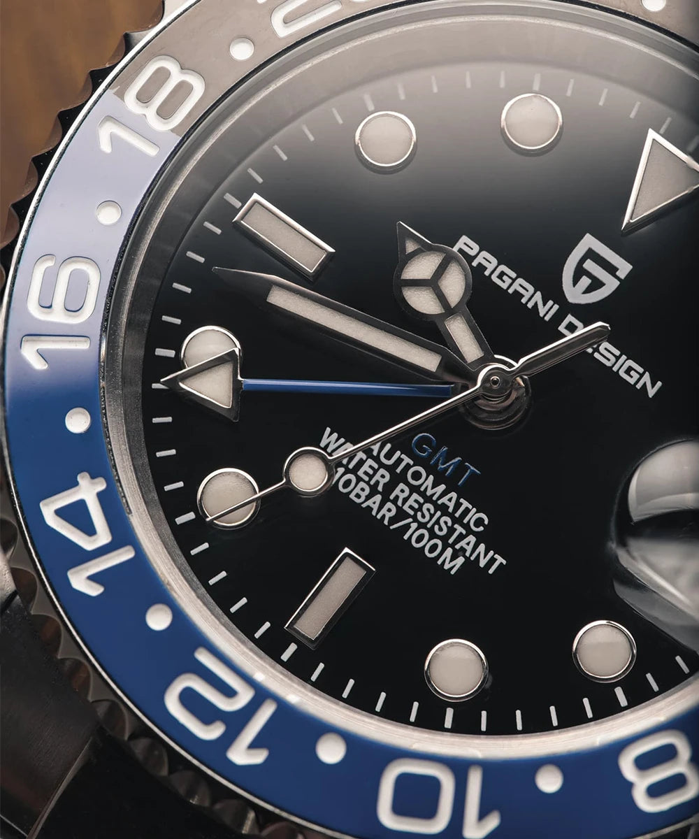 PAGANI DESIGN V3 Version GMT Watches Men's Luxury Watch
