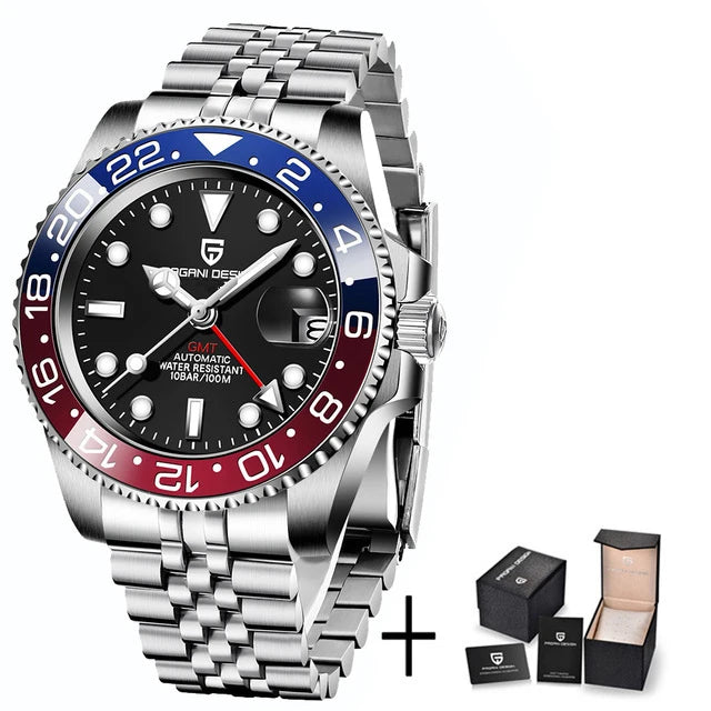 PAGANI DESIGN V3 Version GMT Watches Men's Luxury Watch
