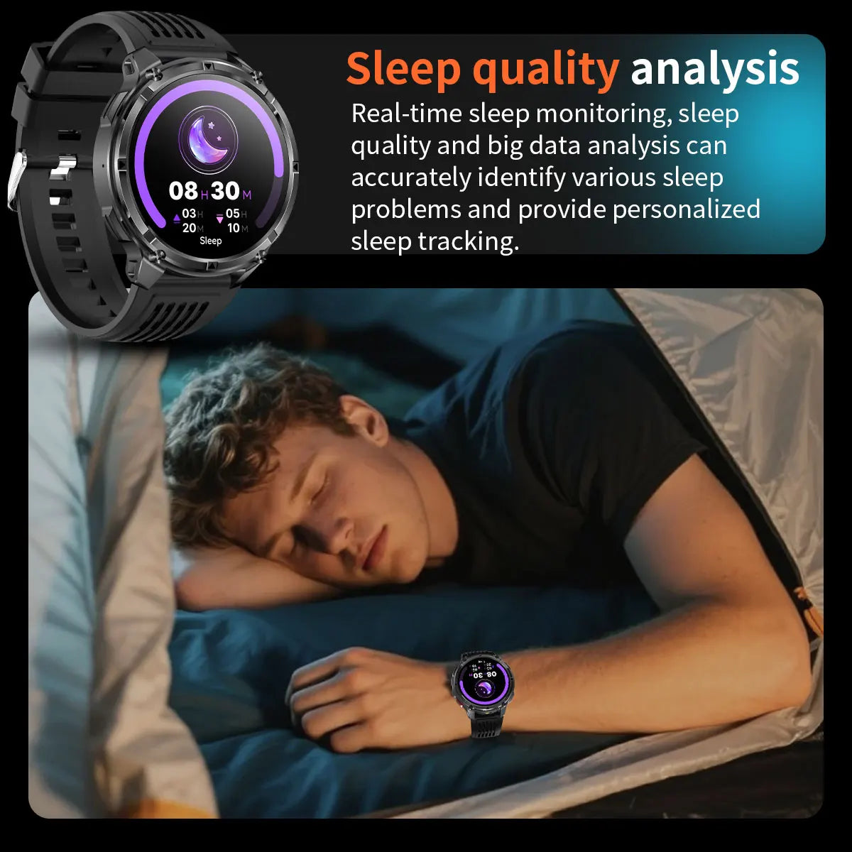 New T-Rex3 Pro 1100mAh Battery Smart Watch GPS Smartwatch