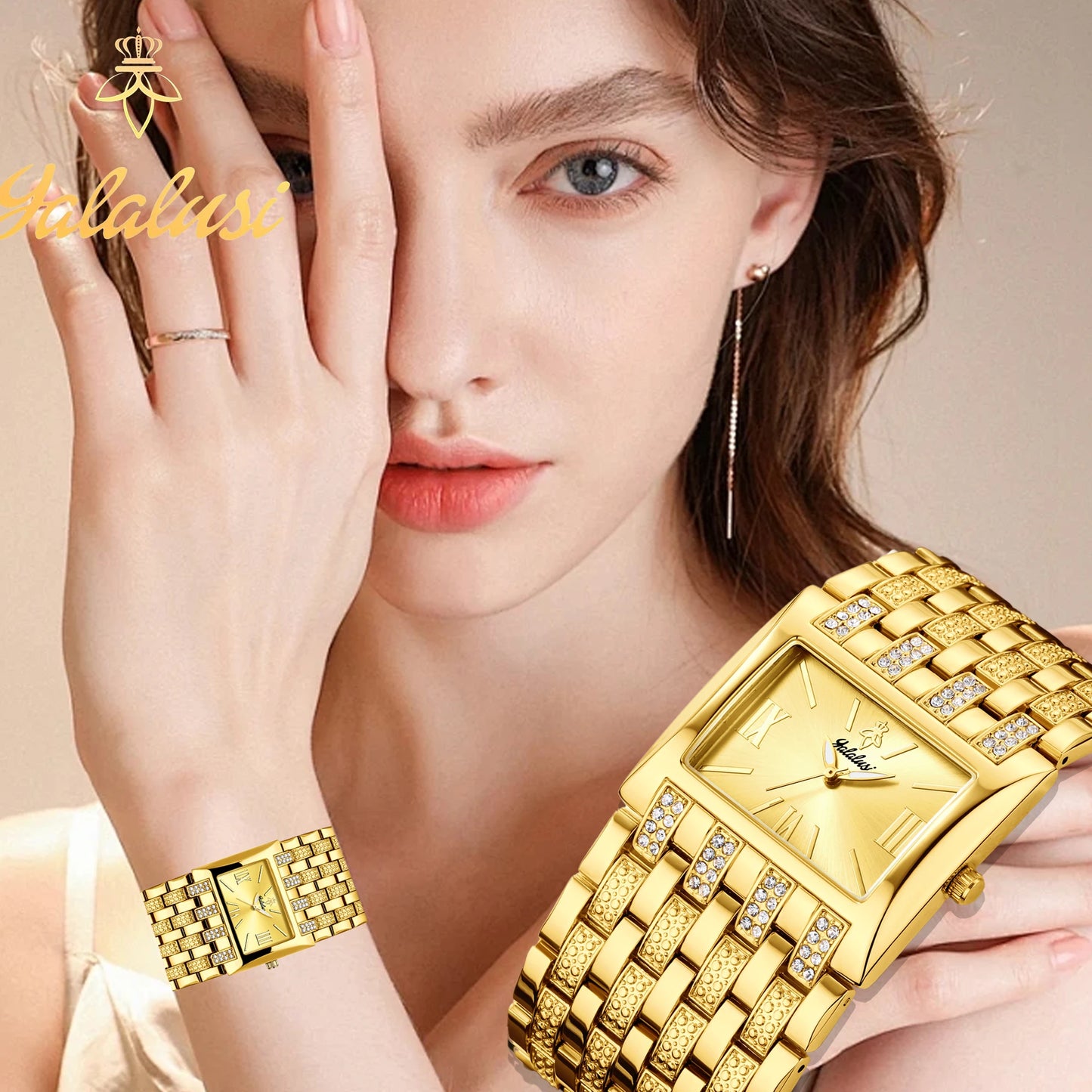 Brand: Fashionable Women's Waterproof Quartz Bracelet