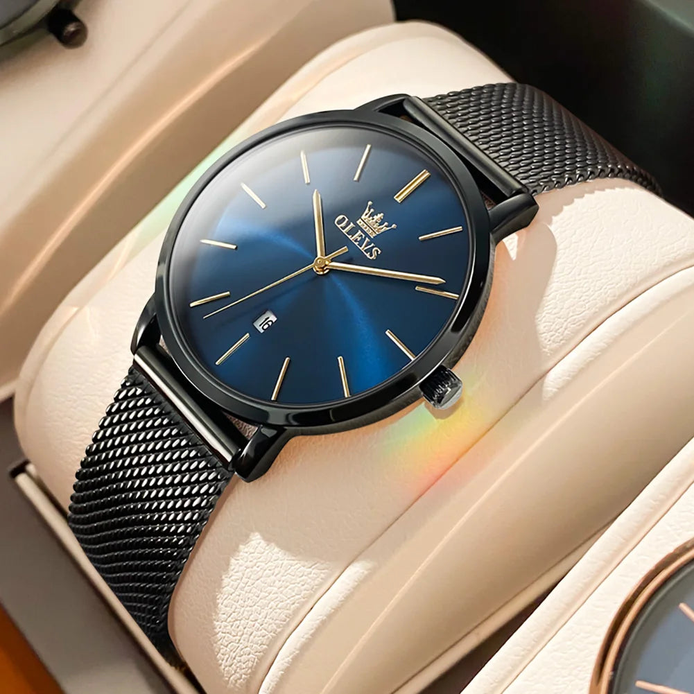 OLEVS Watches For Women Quartz Waterproof Watch Luxury