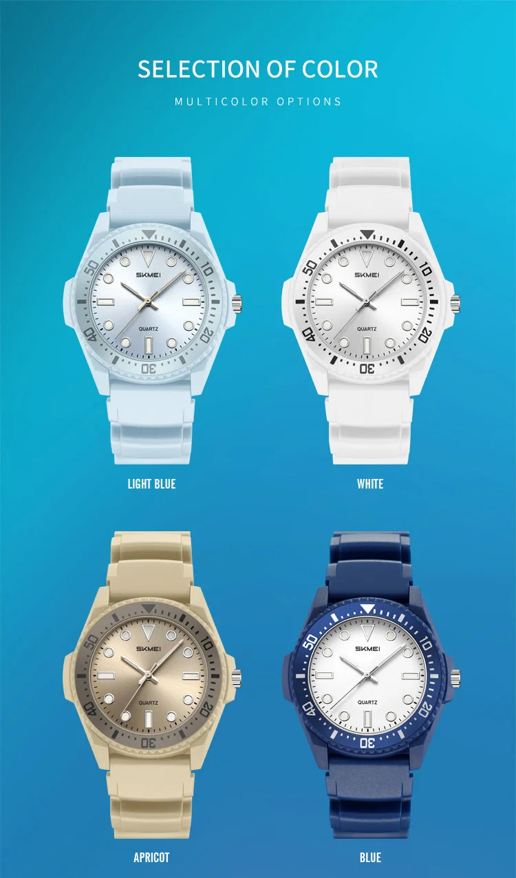 SKMEI 2622 Fashion Quartz Wristwatch 50M Waterproof Kid Watch
