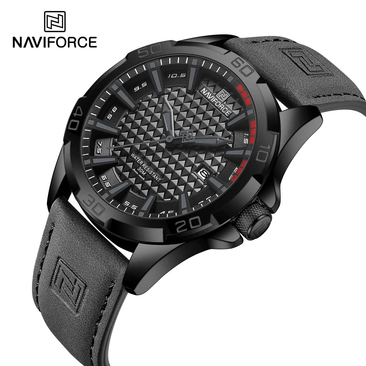 Men Casual Sport Military Quartz Calendar Wrist Watch for Man